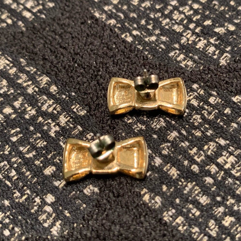 Kate Spade Bow Stud Earrings - Picture 5 of 5